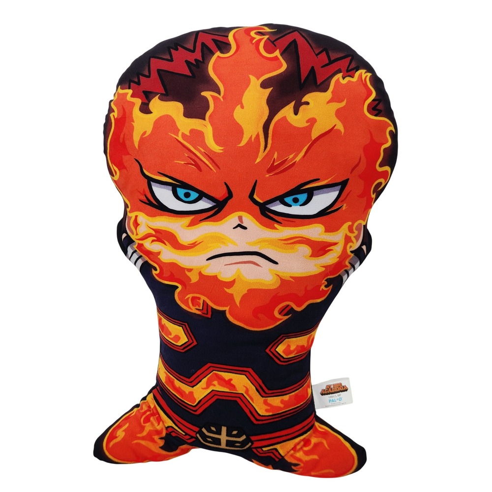 My Hero Academia Endeavor Plush Pillow Surreal Entertainment Anime Decor 18in‎